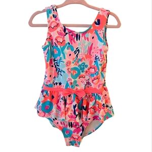 Just One You Made By Carter's Girls Swimsuit with Pink Accents Size 3T